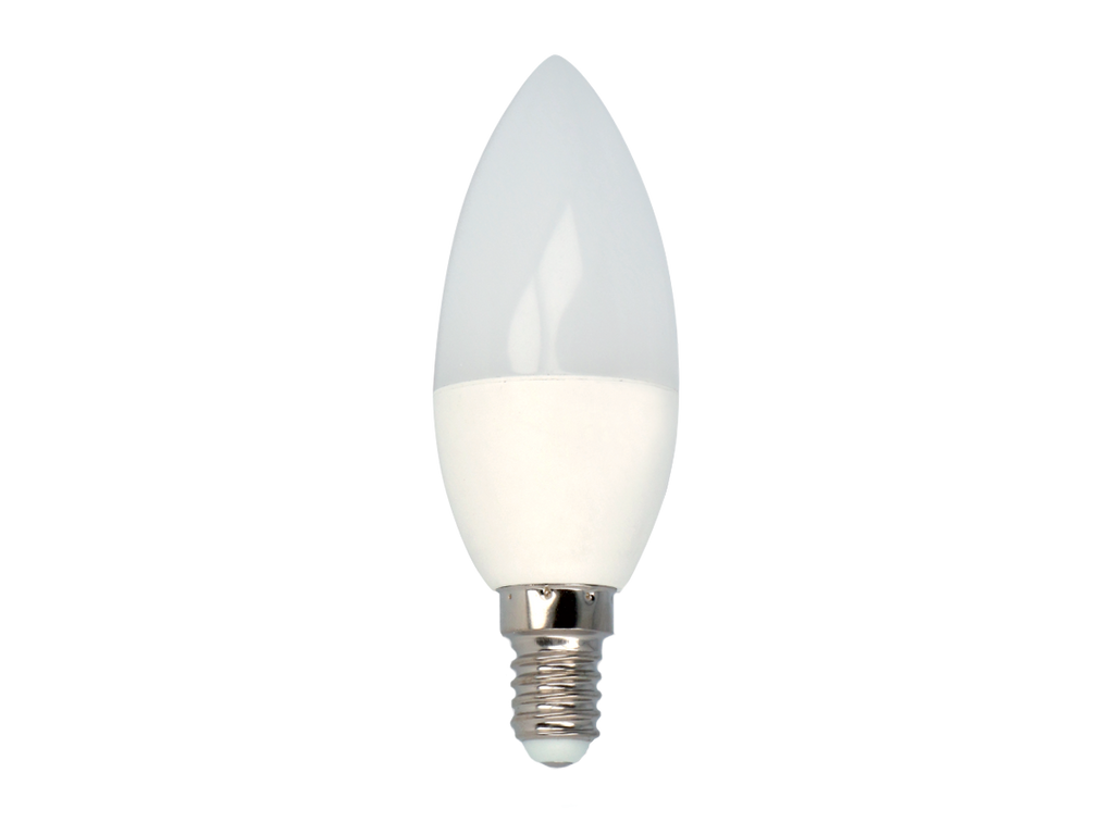 LED-lamp E14 4000K 6W 522lm 230V 180° C37 PC LITE