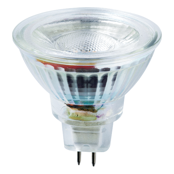 Lamp MR16 2700K 3W 273lm 10-14V AC/DC 36° GU5.3 LITE Glas