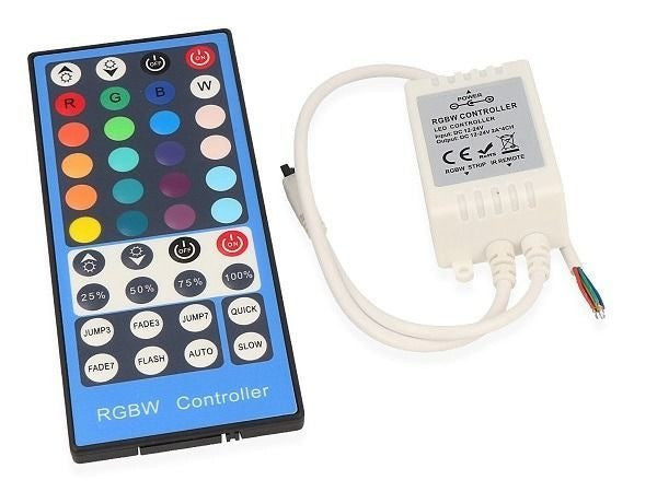 *LED line® RGBW IR 12V 8A LED controller + 40 knoppen afstandsbediening