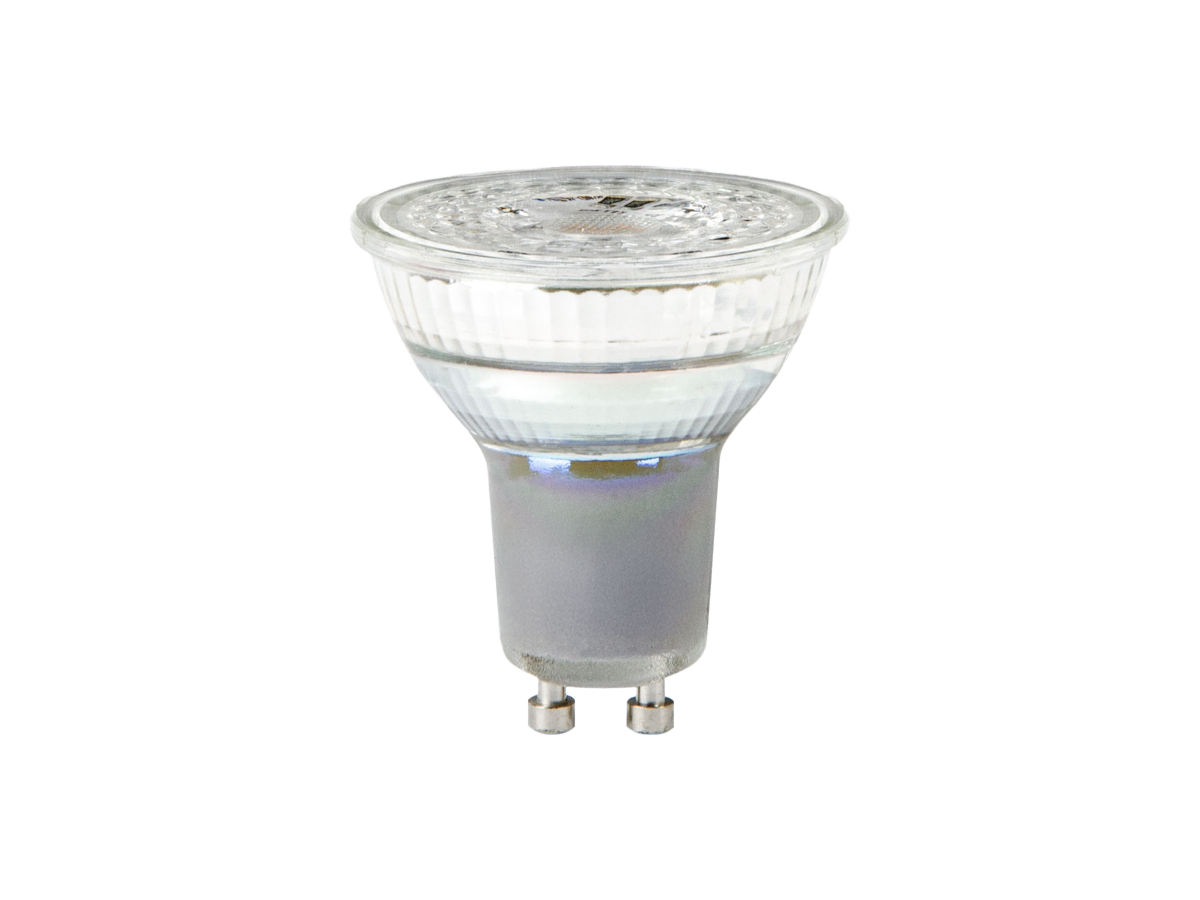 LED-lamp GU10 2200-3000K 5,5W 345lm 230V 60° DIM TO WARM Glas PRIME
