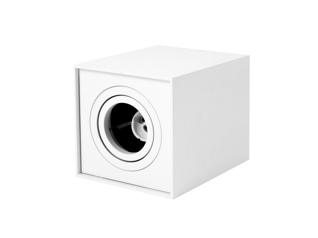 PLAFONDLAMP oppervlakte spot CUBO vierkant IP20 wit PRIME