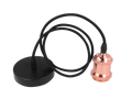 Hanglamp 1xE27 aluminium roségoud LITE
