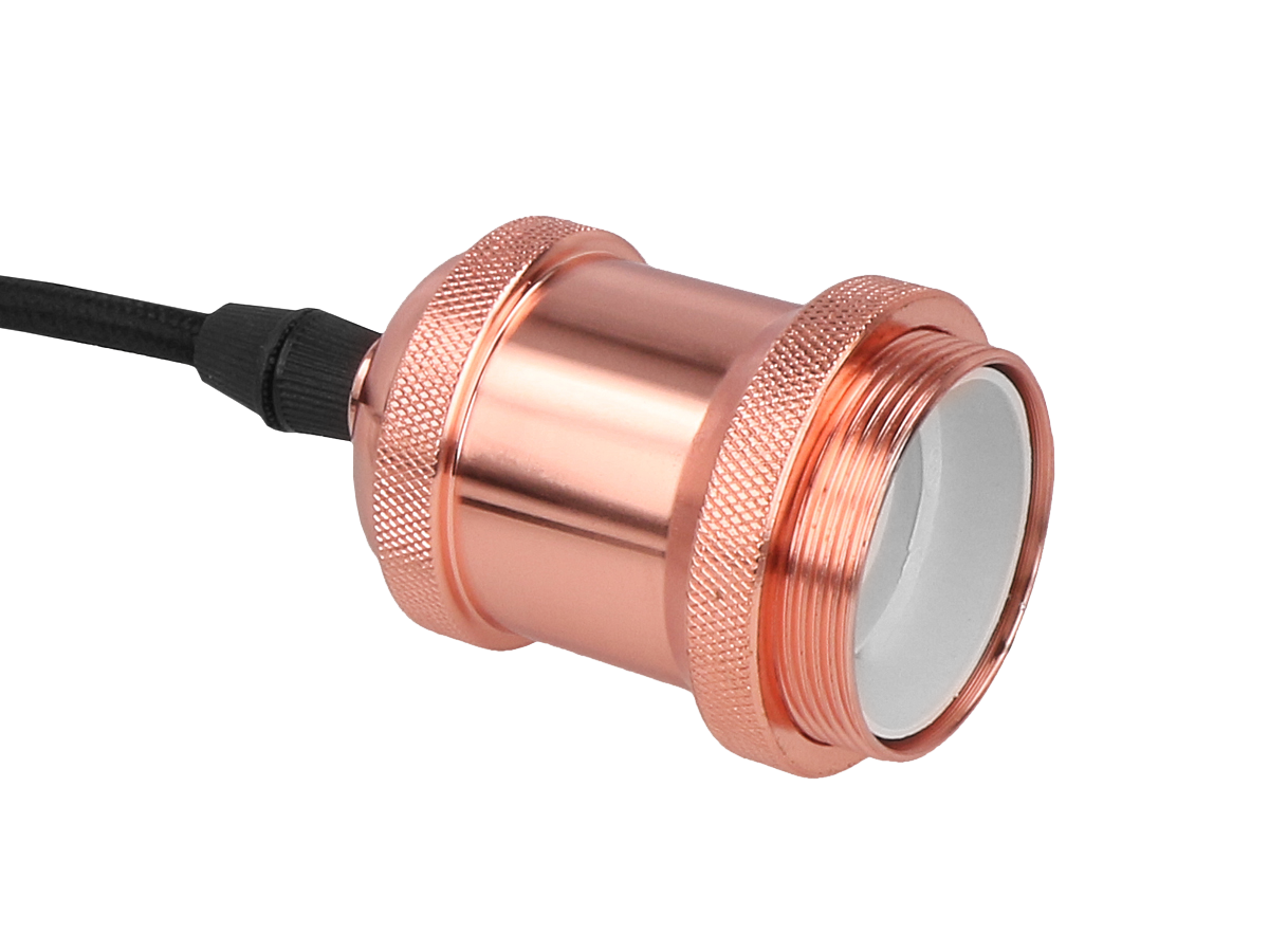 Hanglamp 1xE27 aluminium roségoud LITE