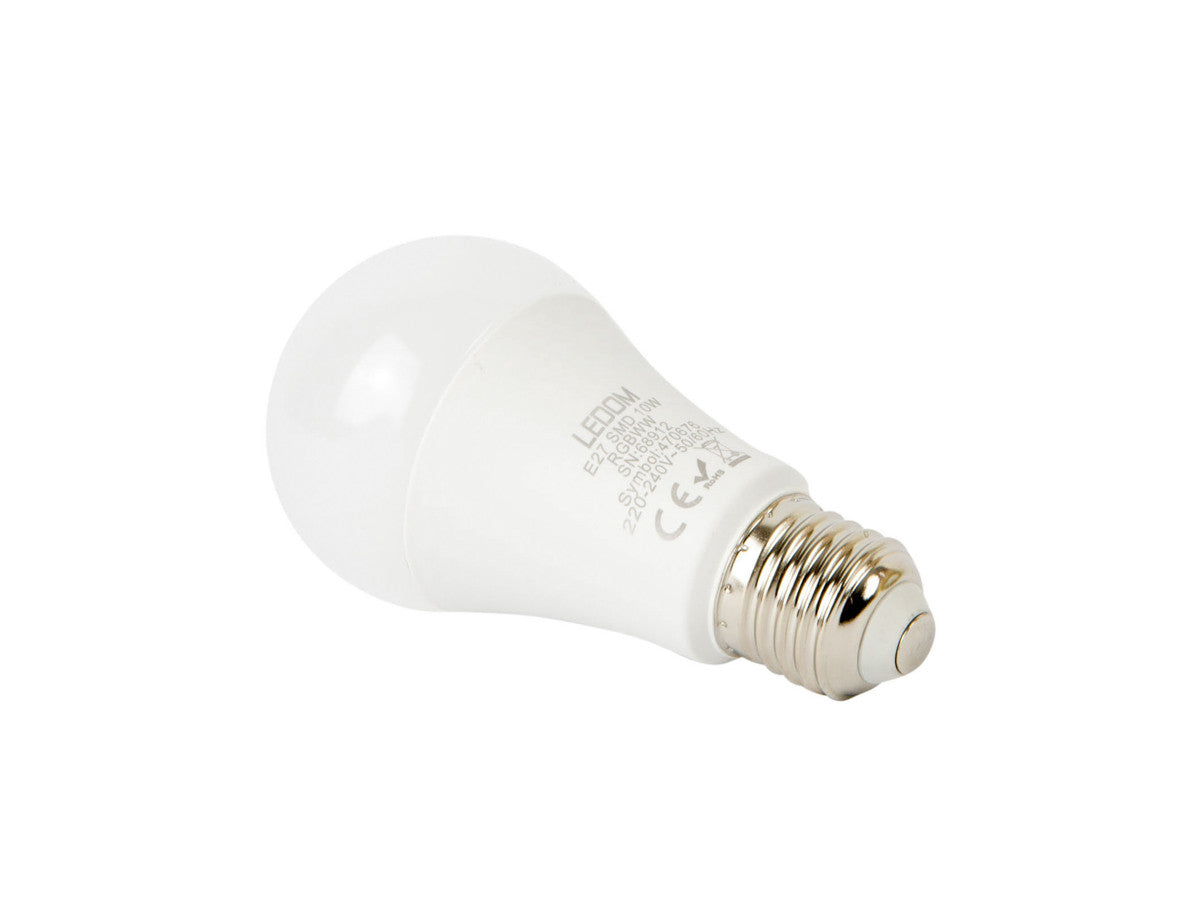 LED-lamp E27 2700-6500K RGBCCT 10W 800lm 230V 220 ° A60 DIM TUYA LITE