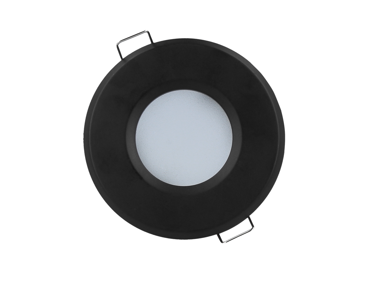 PLAFONDLAMP waterdicht rond IP65 zwart PRIME
