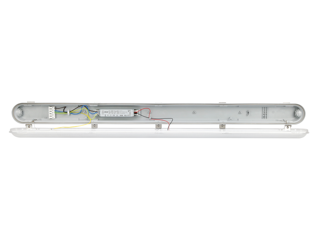 Hermetische armatuur RANGER C 4000K 40W 5600lm IP66 120cm grijs PRIME