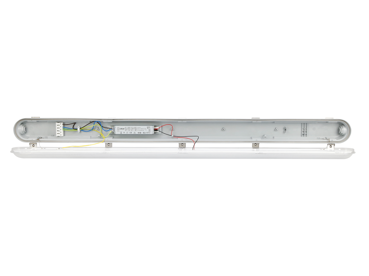 Hermetische armatuur RANGER C 4000K 40W 5600lm IP66 120cm grijs PRIME