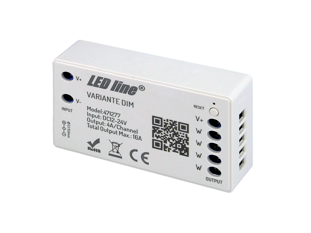 VARIANTE 12V/24V 16A RF WIFI TUYA DIM PRIME Controller