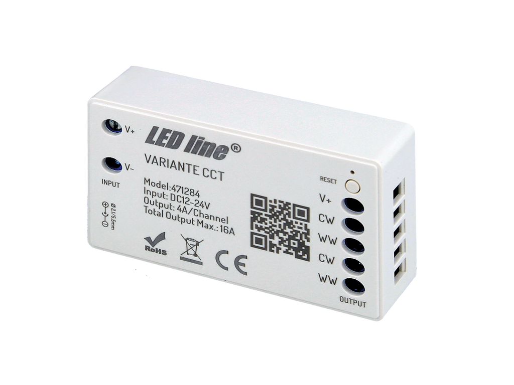 VARIANTE 12V/24V 16A DIM / CCT WIFI TUYA PRIME Controller