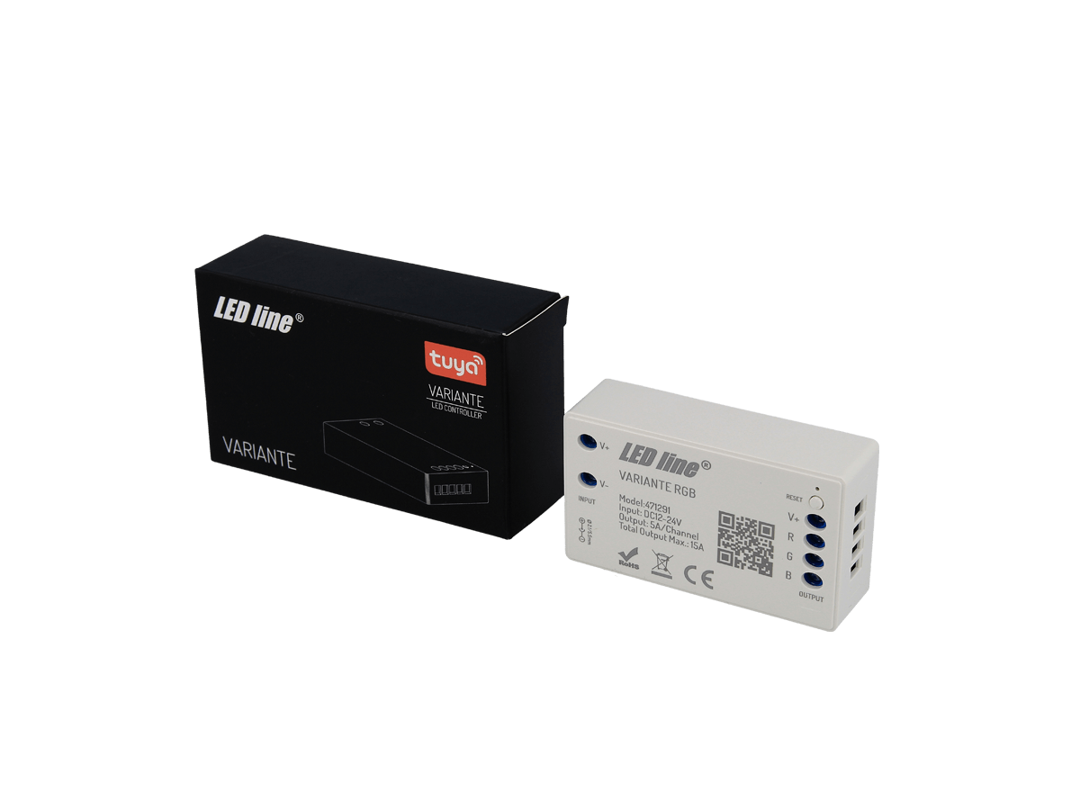 VARIANTE 12V/24V 15A RF WIFI TUYA RGB PRIME Controller