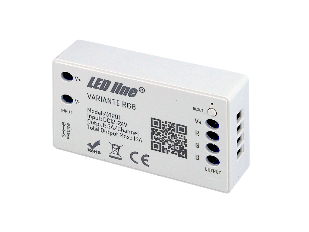 VARIANTE 12V/24V 15A RF WIFI TUYA RGB PRIME Controller