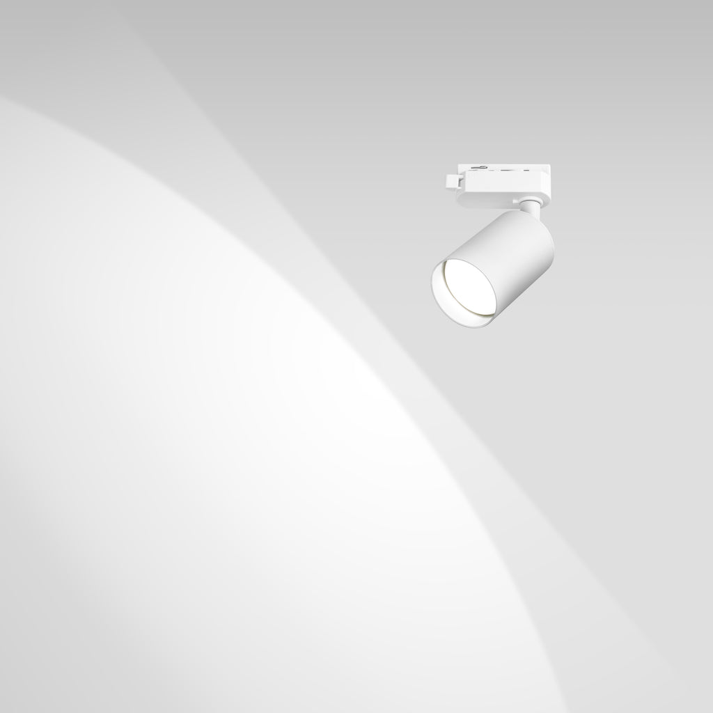 LED-lijnhouder voor eenfase GU10 rail wit PIPE