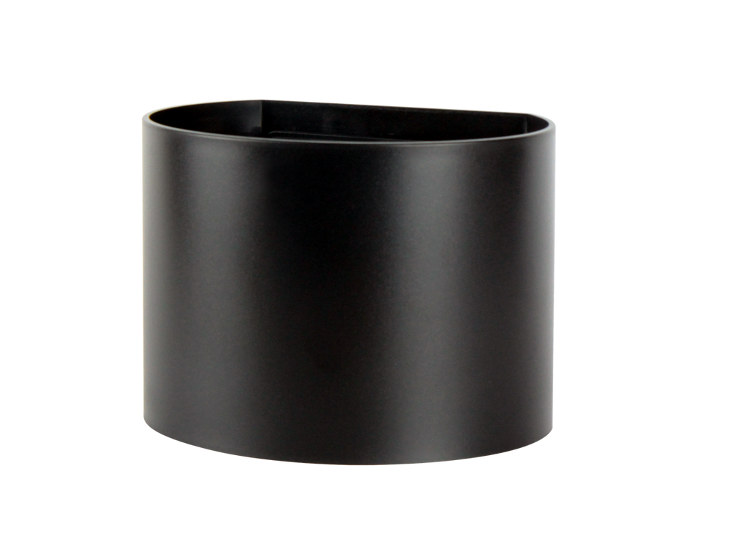 Buitenwandlamp LED 2x3W 4000K IP54 zwart CILINDER LITE