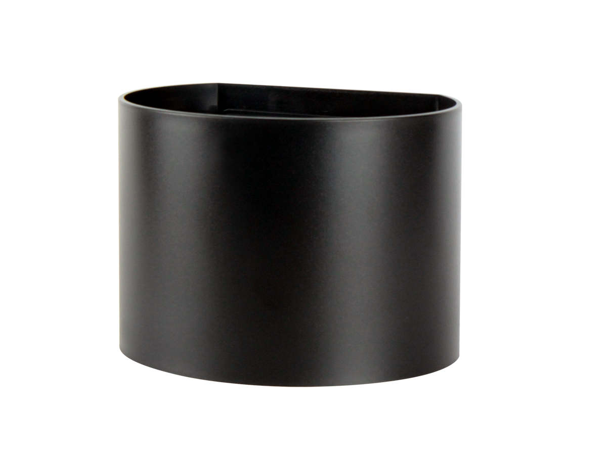 Buitenwandlamp LED 2x3W 4000K IP54 zwart CILINDER LITE