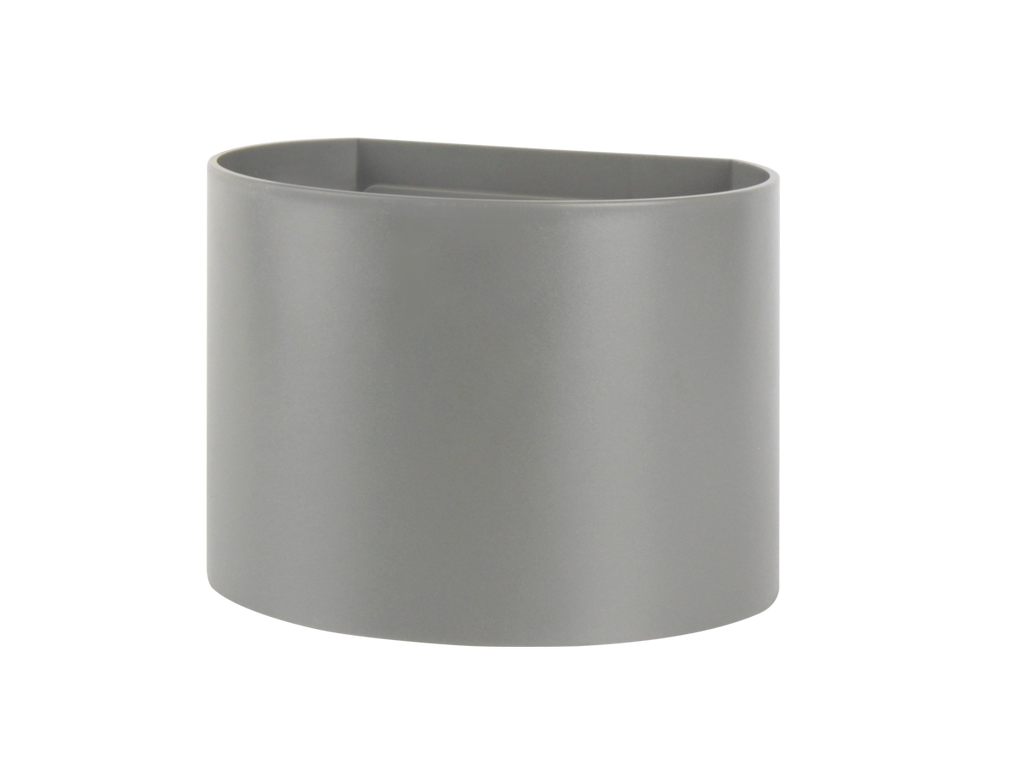 Buitenwandlamp LED 2x3W 4000K IP54 grijs CILINDER LITE