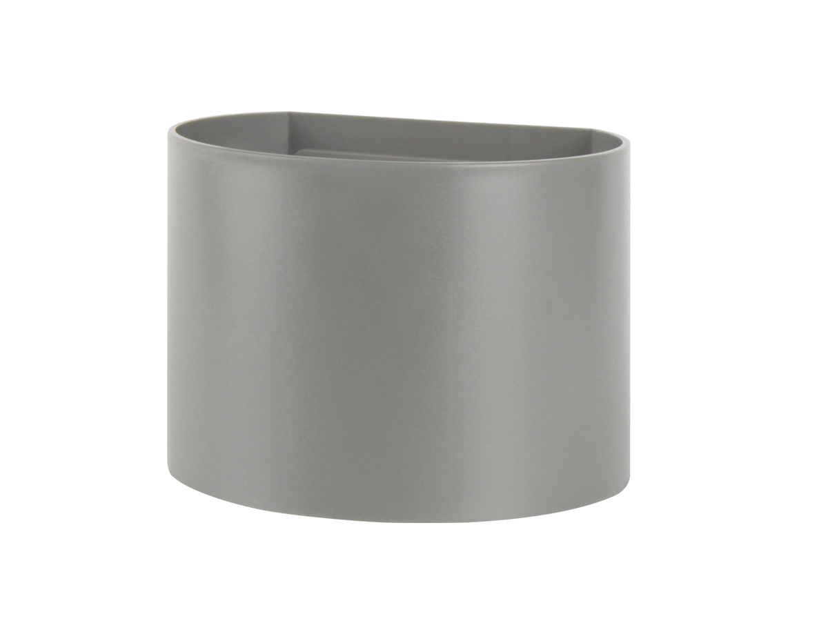 Buitenwandlamp LED 2x3W 4000K IP54 grijs CILINDER LITE
