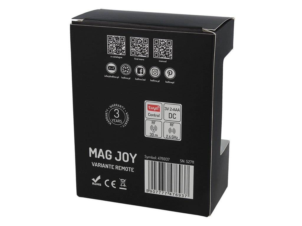 LED line MAG JOY afstandsbediening voor VARIANTE controller
