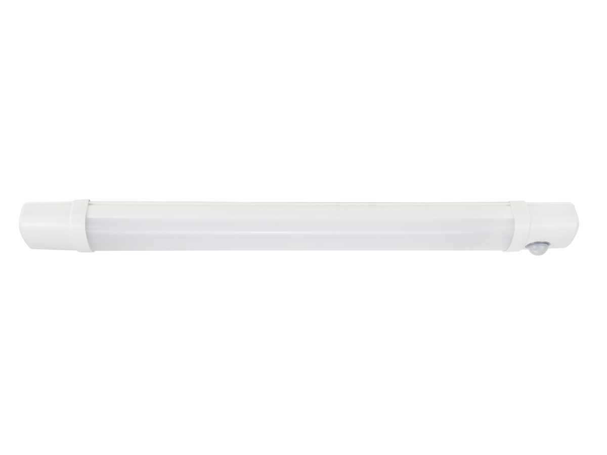 Hermetische armatuur TRI-PROOF 4000K 30W 3600lm IP65 65cm grijs LITE PIR