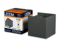 Buitenwandlamp LED 2x3W 3000K IP54 grijs CUBE LITE