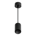 Hangende plafondarmatuur PIPE GU10 rond IP20 zwart LITE