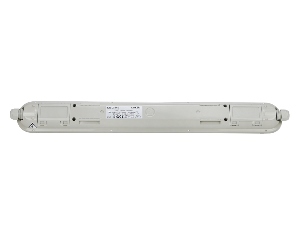 Hermetische armatuur LINKER 4000K 21W 3150lm IP65 60cm grijs PRIME
