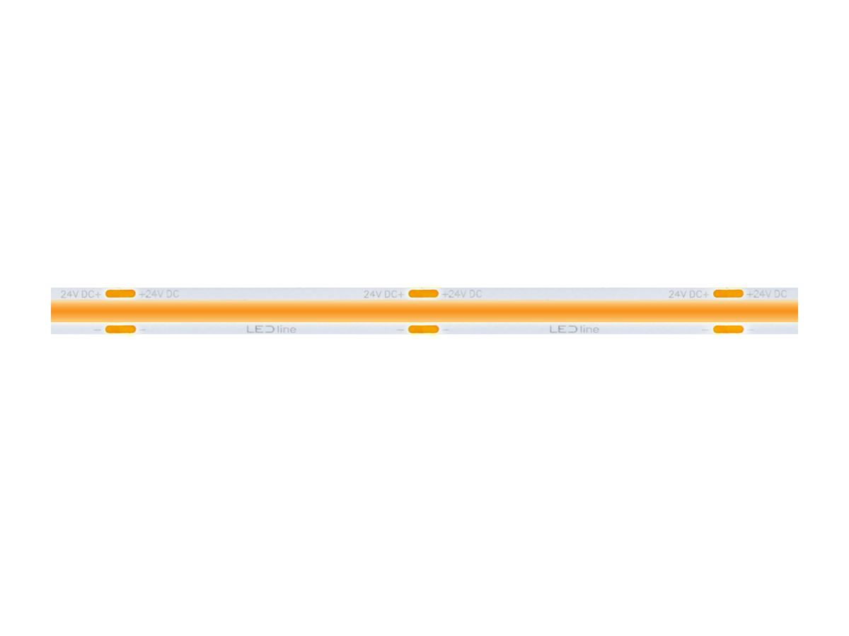LED strip 480 COB 24V 6500K 11W IP20 8mm 5m 1100lm/m PRIME