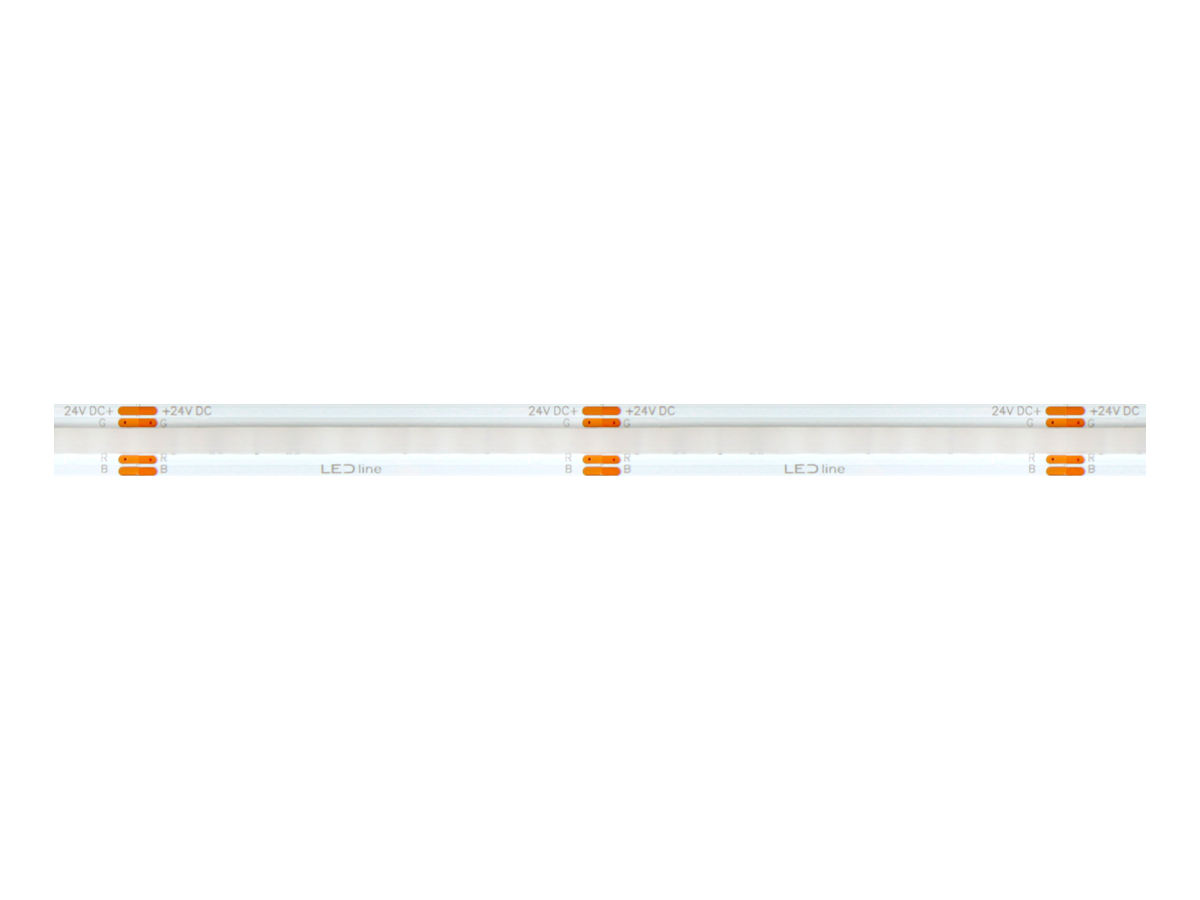 LED 576 COB 24V RGB 10W IP20 10mm 5m PRIME