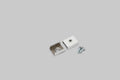 Houder met elastische kegel inox