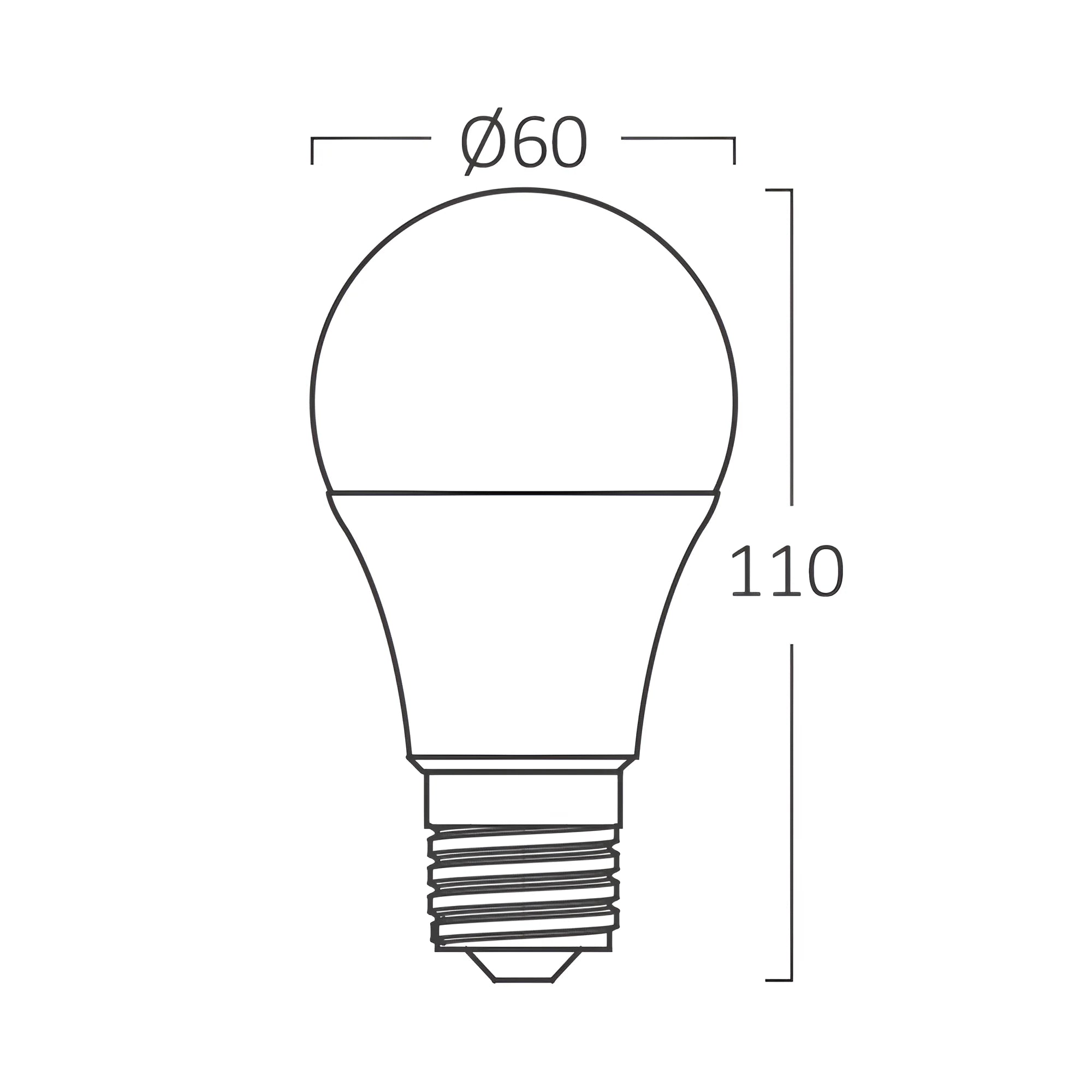Braytron Advance LED Lamp 11W E27 6500K A60