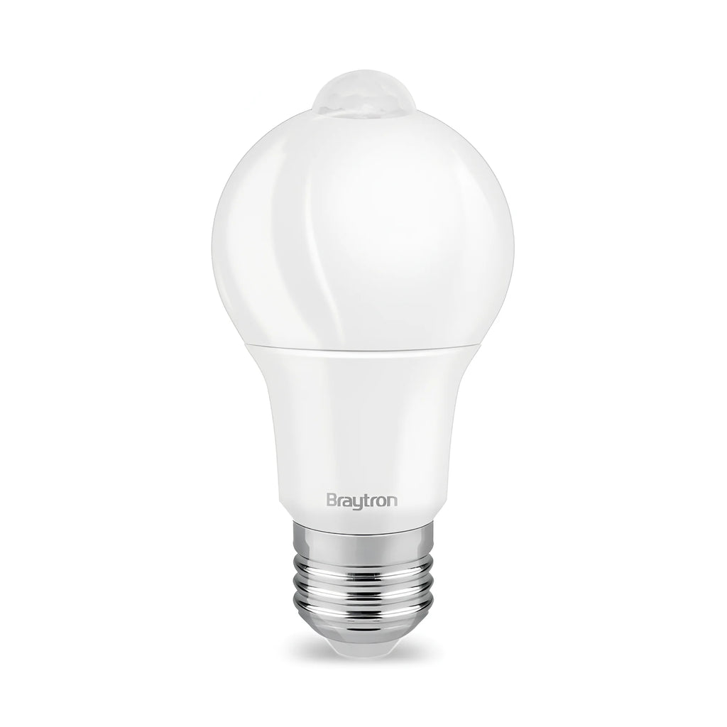 Braytron Advance LED Lamp 9W E27 3000K MO.SENS. A60