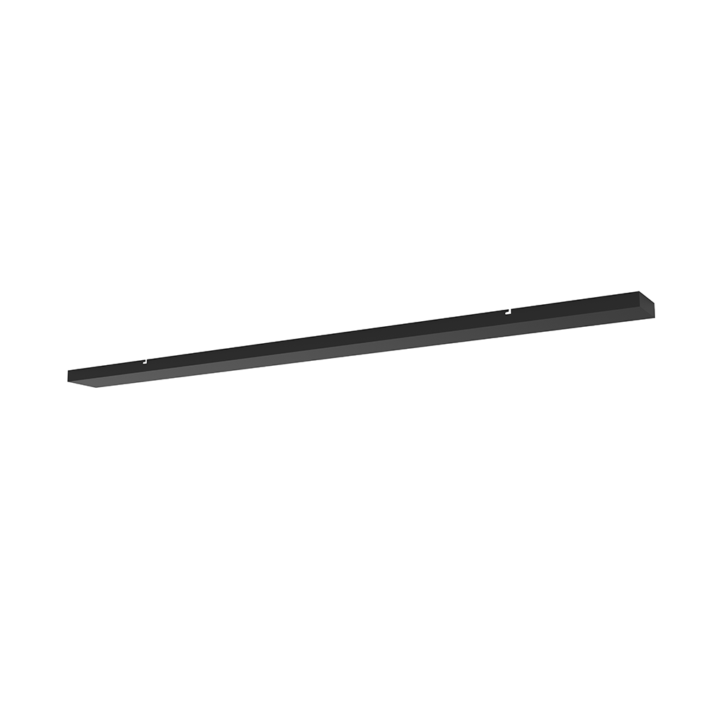 Artdelight Balk - Hanglamp - 5 lichts - Zwart