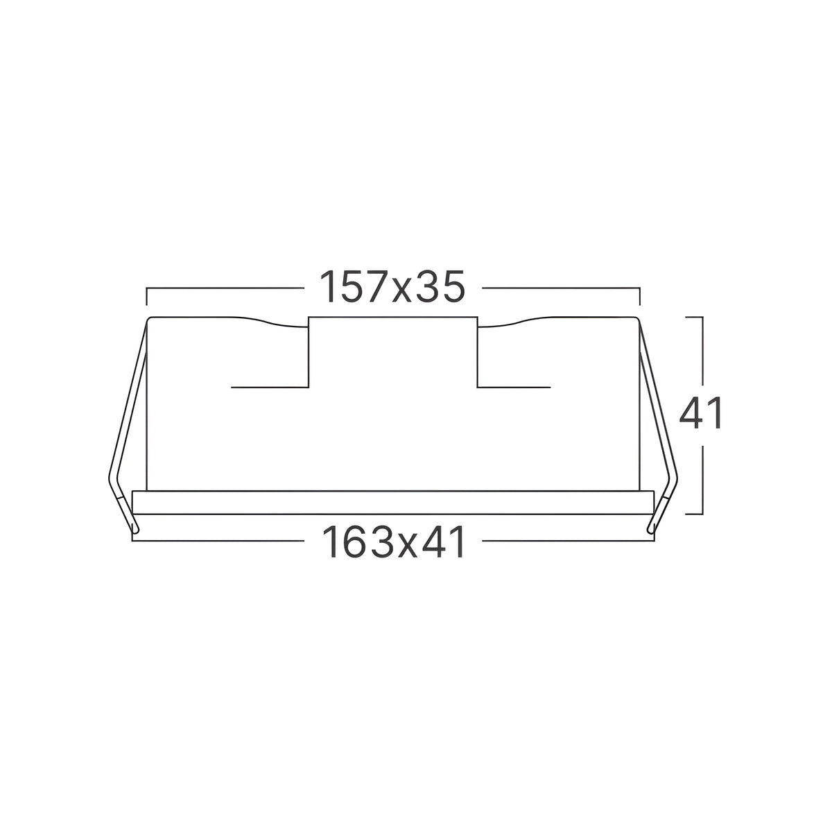 Braytron Linex Lineaire LED-armatuur 9W 4000K Wit LN6