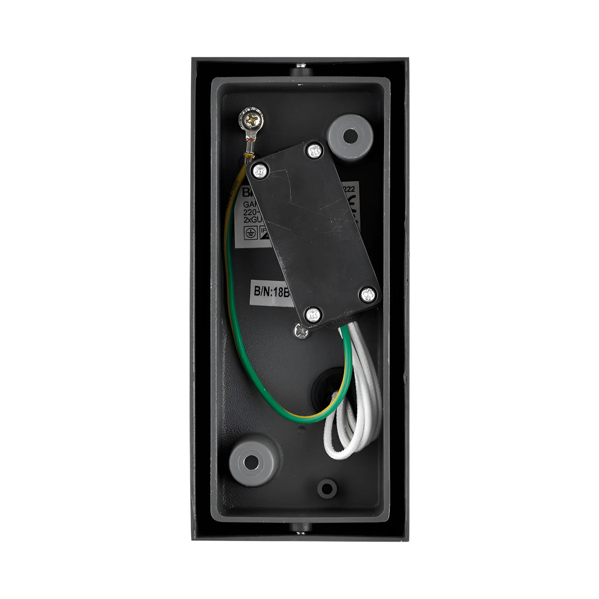 Braytron Rita Wandlamp IP44 Grijs P WL.2 2xGU10