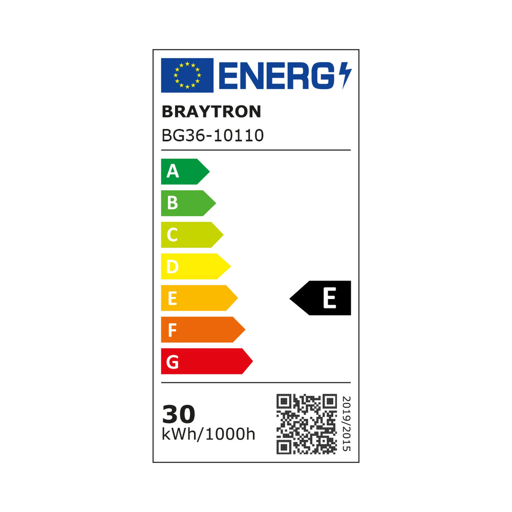 Braytron Miles Wandlamp 30W 4000K IP54 Wit W2