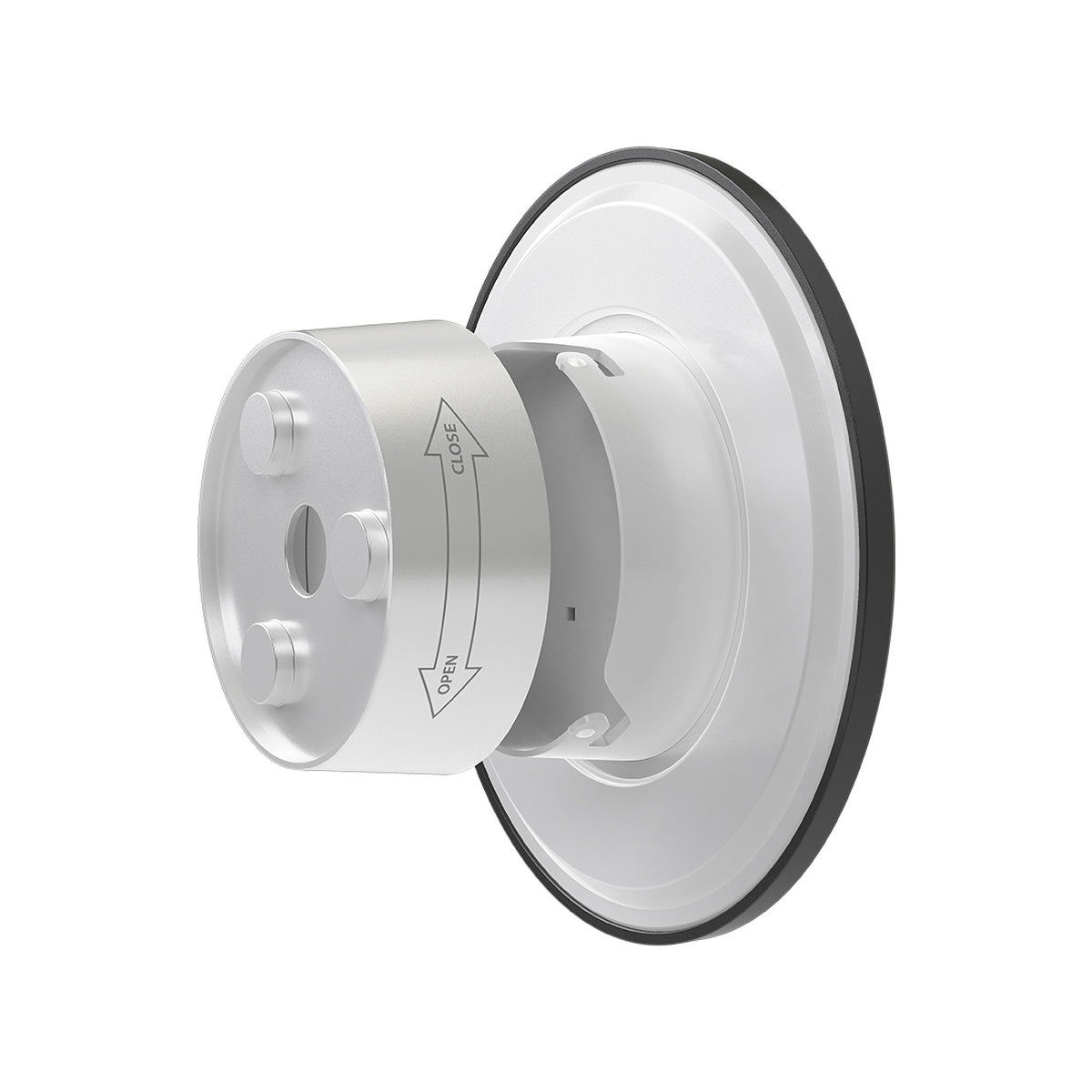 Braytron Palermo Wandlamp 10W IP65 Zwart S RND 3IN1