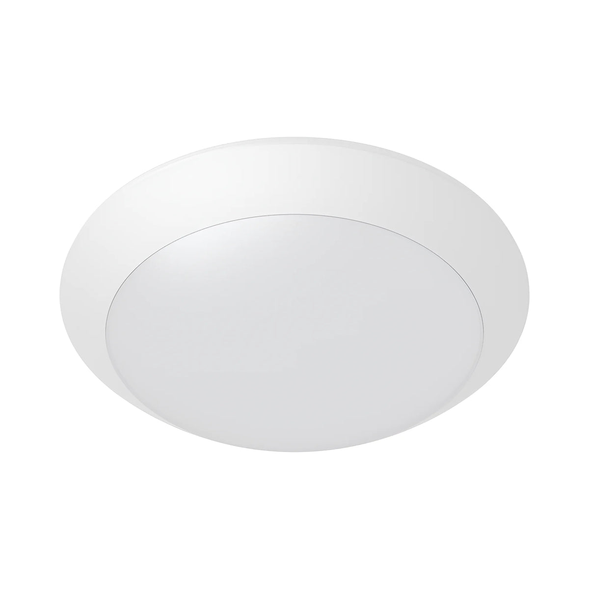 Braytron Napoli Plafondlamp IP65 Wit D270 1xE27 PC