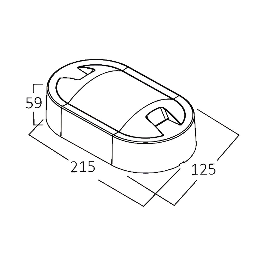 Braytron Walls Wandlamp 15W 3000K IP65 Grijs D ELP