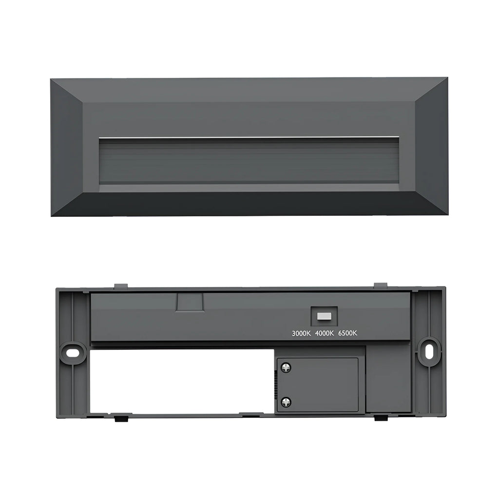 Braytron Vekta Wandlamp 3W IP65 Grijs B RCT 3IN1