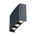 Braytron Vector Wandlamp IP65 Grijs B WL 6x1W 3IN1