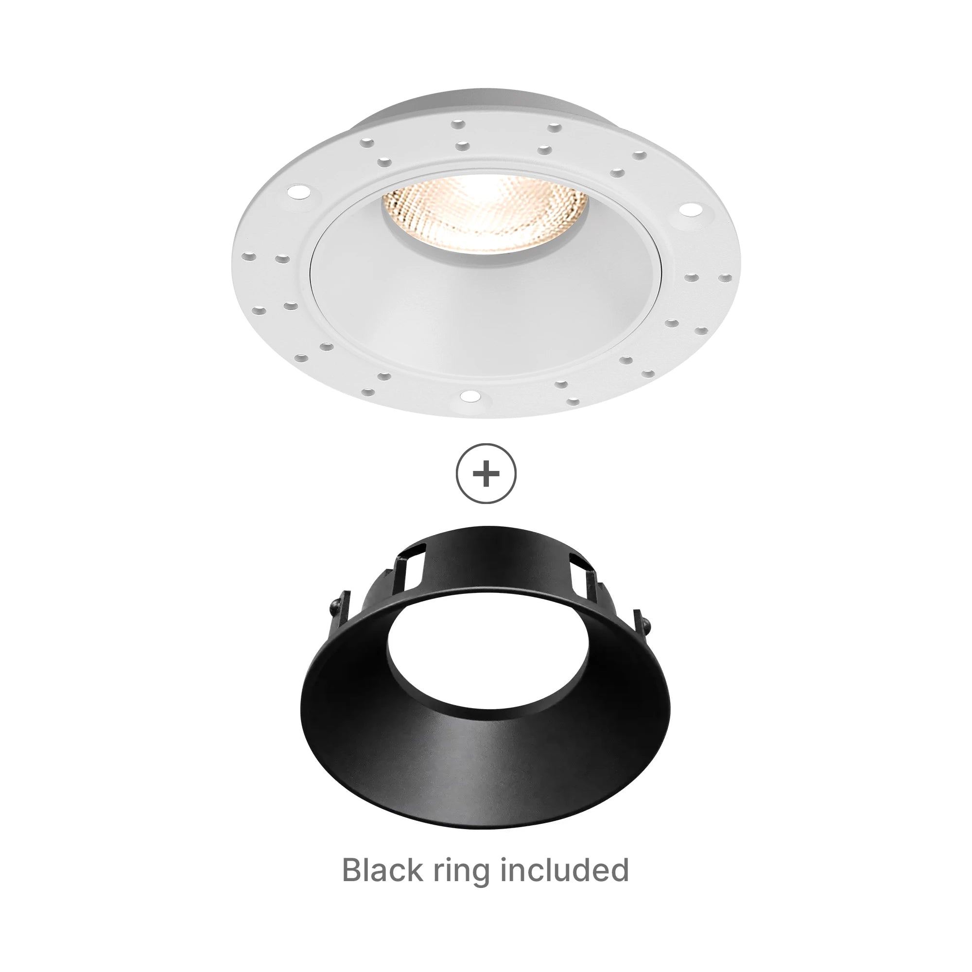 Braytron Gata LED Spot Zwart TR 2 RND