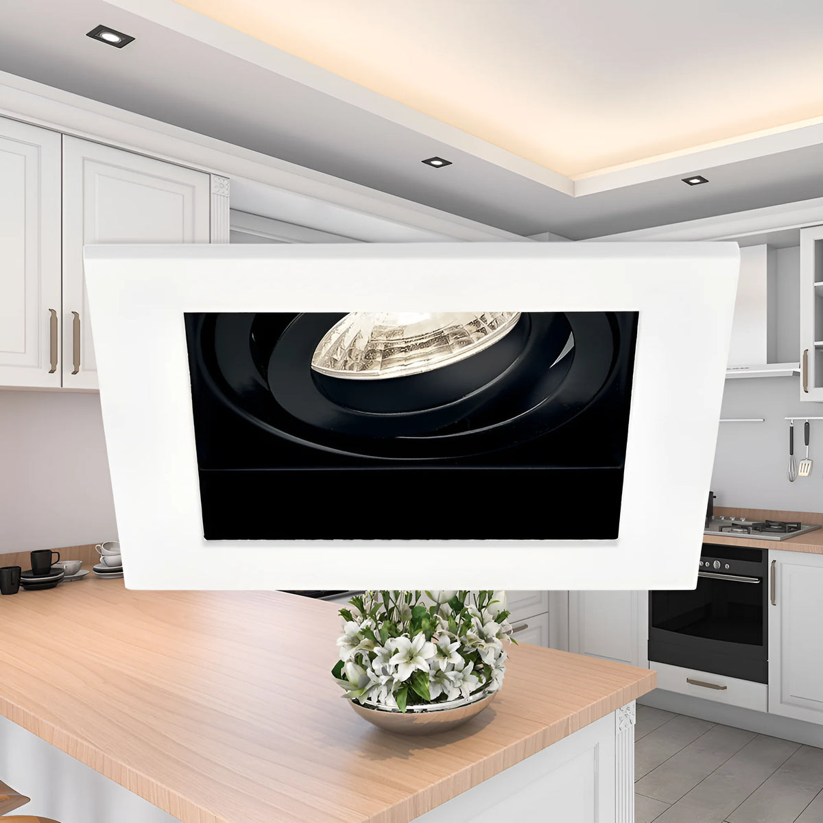 Braytron Beta LED Spot Zwart A SQR 1D