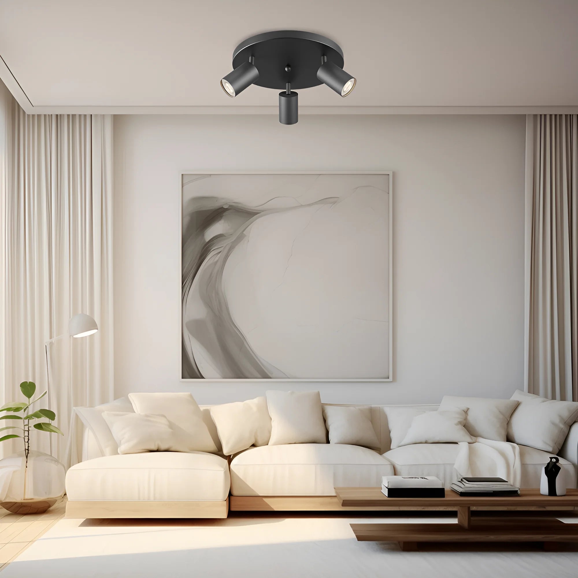 Braytron Beta LED Spot GU10 Zwart RND_3