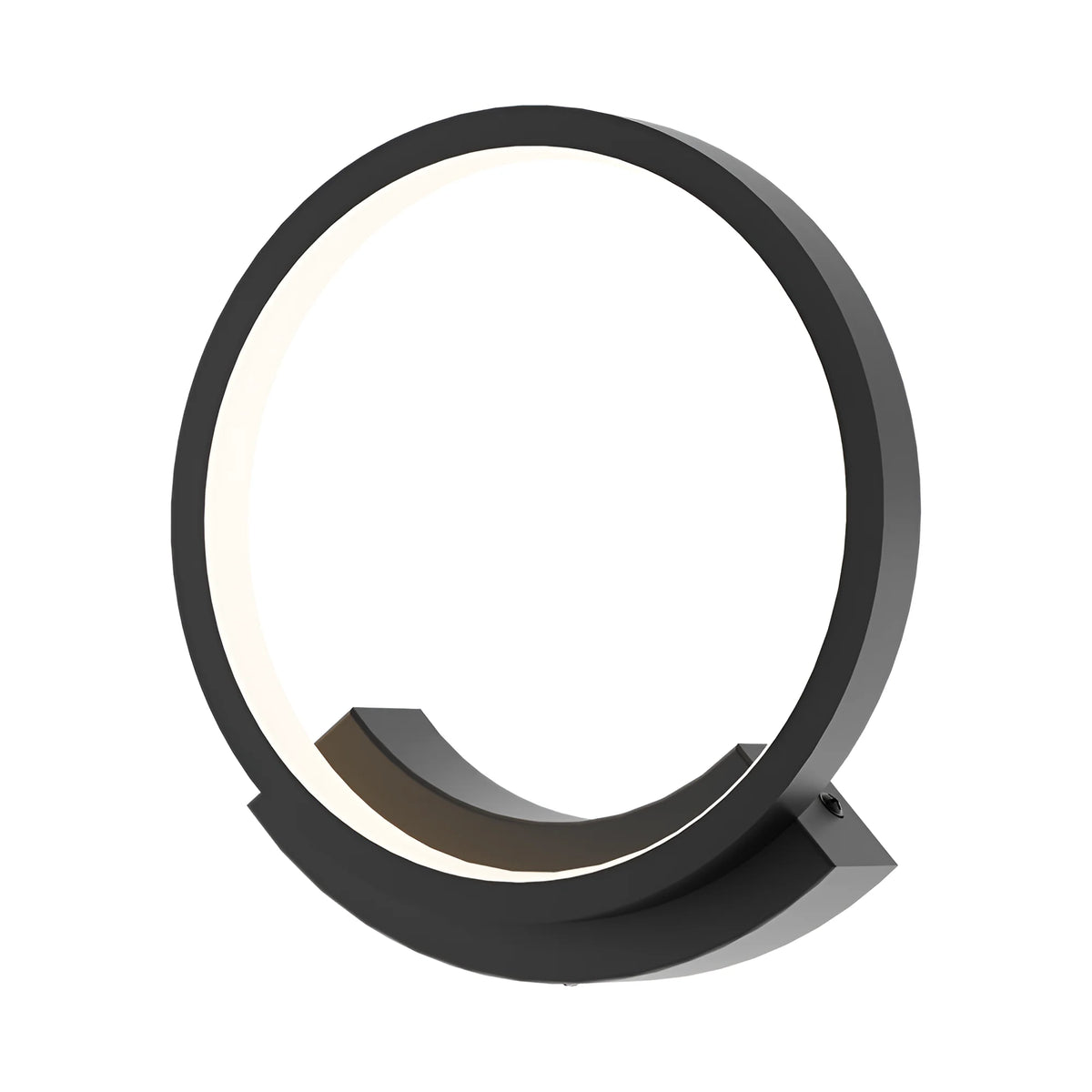Braytron Nela Wandlamp 12W 3000K Zwart WL1 RND