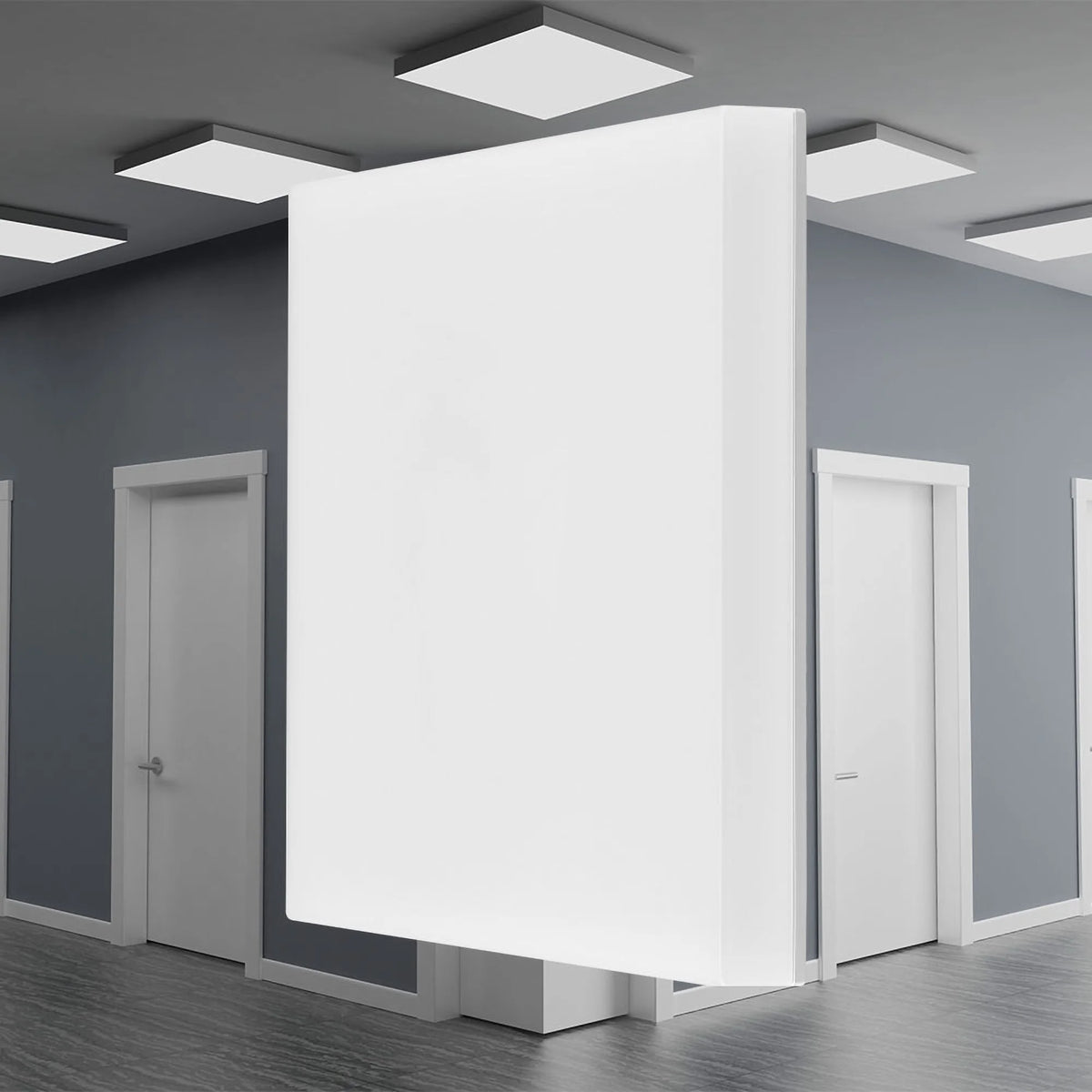Braytron Jade Plafondlamp 20W 4000K IP44 SQR D260
