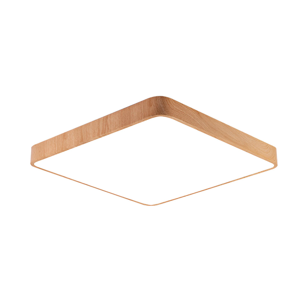 Braytron Blade Plafondlamp 45W SS SQR WDN RMT