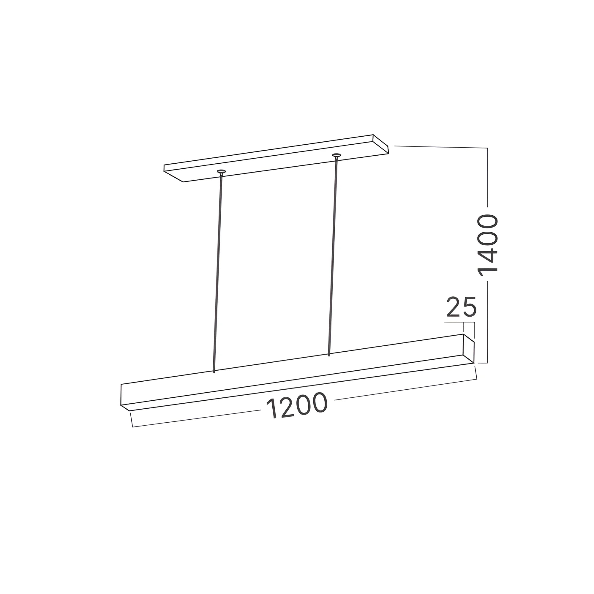 Braytron Lina Plafondlamp 30W Wit LN 2540 3IN1