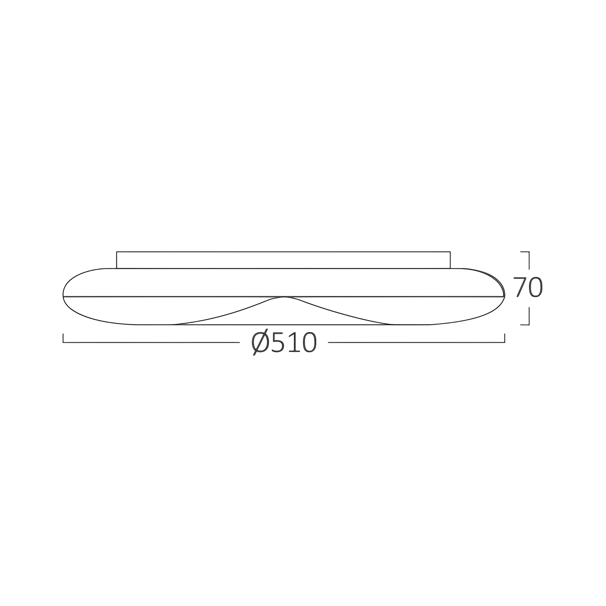 Braytron Jade Plafondlamp 44W SRE RND 3IN1