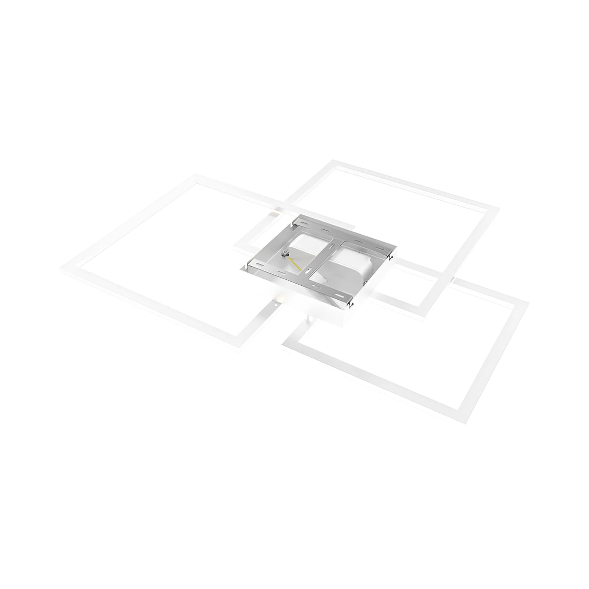 Braytron Crystal Plafondlamp 80W Wit B 3IN1 RMT