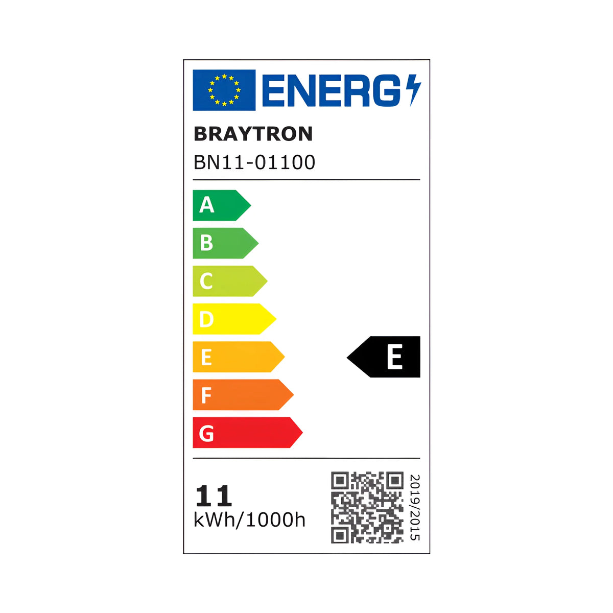 Braytron Ledline LED Wandlamp 11W 3000K Wit RND