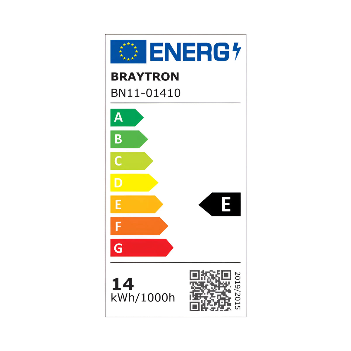 Braytron Ledline LED Wandlamp 14W 4000K Wit RND